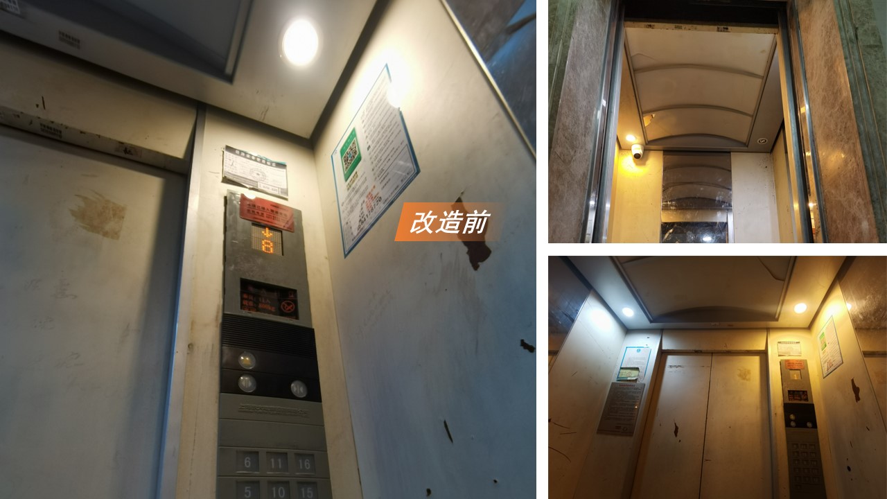 bevictor伟德官网电梯，，，为上海奥林匹克花园小区电梯刷新，，，焕新优美生涯